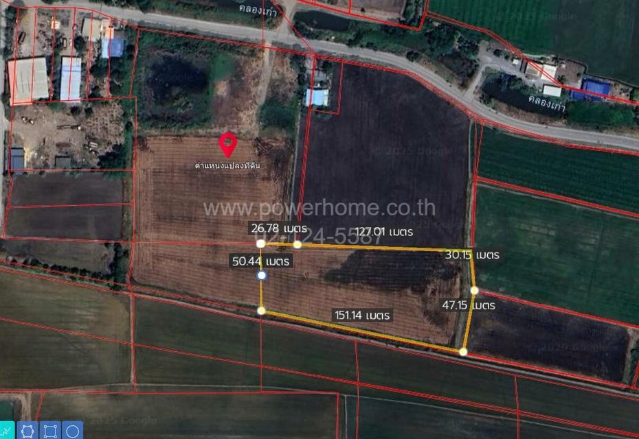 ที่ดินเปล่า 20 ไร่ 2 งาน 2 ตร.ว. ถนนเสนา-ลาดบัวหลวง ต.พระยาบันลือ อ.ลาดบัวหลวง จ.พระนครศรีอยุธยา 12