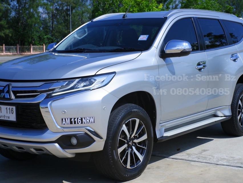 MITSUBISHI PAJERO SPORT 2.4 PREMIUM 4WD AT ปี 2015 จด 2016 สีเทา 2