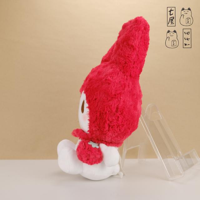 ตุ๊กตา กระต่าย มายเมโลดี้ Rabbit・SANRIO 2018・My Melody Fluffy Strawberry Pochette Rose Fur・Mega J๋B รูปย่อยที่ 3
