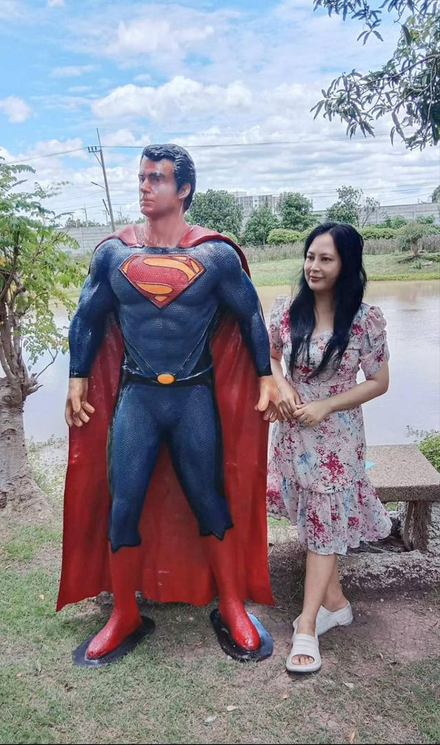 754.หุ่นซูเปอร์แมน สำหรับตกแต่งบ้าน