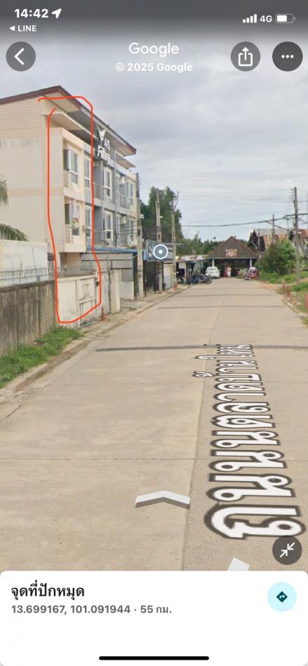 ขายตึกแถว 3 ชั้น ใกล้ตลาดบ้านใหม่ 100 ปี จ.ฉะเชิงเทรา พื้นที่ 20.5 ตร.ว. | บ้านเพิ่งรีโนเวทใหม่ พร้อมเข้าอยู่ 3