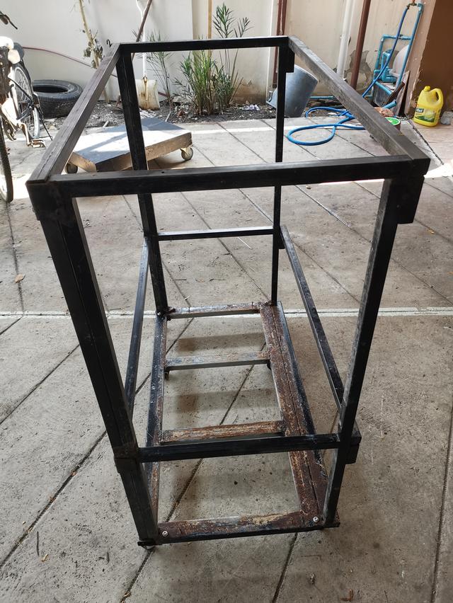 ชั้นวางของ เหล็ก มีล้อเลื่อน ขนาด 55x100x113 cm 7