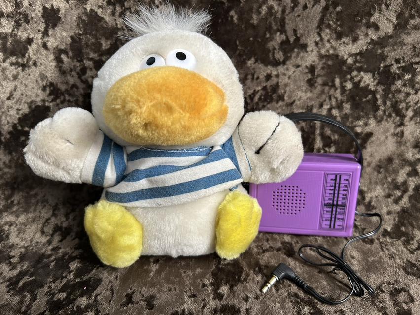Ultra Rare - ลำโพงเป็ด Sanrio Vintage - Ahiru no Kairu - ยุค 90s ป้ายเหลืองครบ 🦆