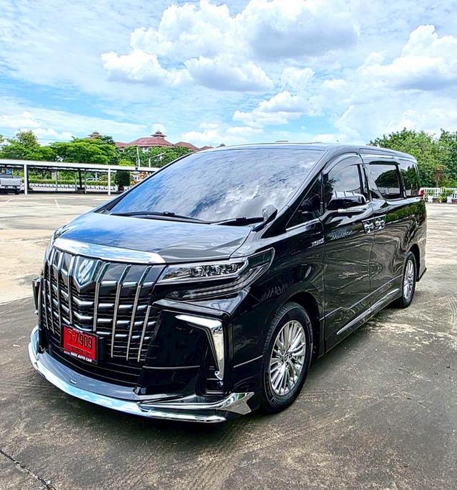 Toyota ALPHARD SRC สีดำ ปี 2021 ไมล์ 48,000 กม.  1