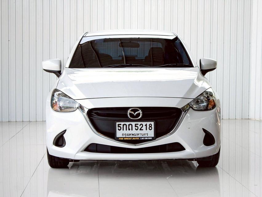 MAZDA 2 1.3 High ปี 2016 โฉม ปี14-ปัจจุบัน 4Dr สีขาว เกียร์ Auto เครื่องยนต์ เบนซิน ไมล์ 62,256 Km. 2