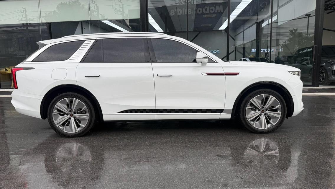 2026 Honqi hs9 สีขาว Milage 258 KM สภาพป้ายแดงทุกประการ ออกศูนย์มา 5 วัน ไฟฟ้าล้วน รูปที่ 8