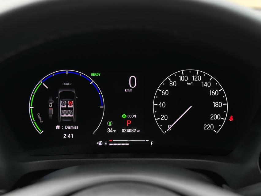 HONDA. HRV 1.5 e:HEV EL ปี 2022 เลขไมล์ 23,xxx km. สีขาว ออโต้  12