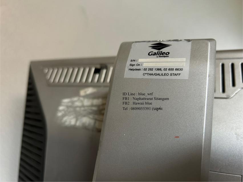 จอคอมMonitor Dell (model 1907fpt) รุ่นนี้หายาก ติดใช้ได้ สภาพตามรูป ใช้งานปกติ