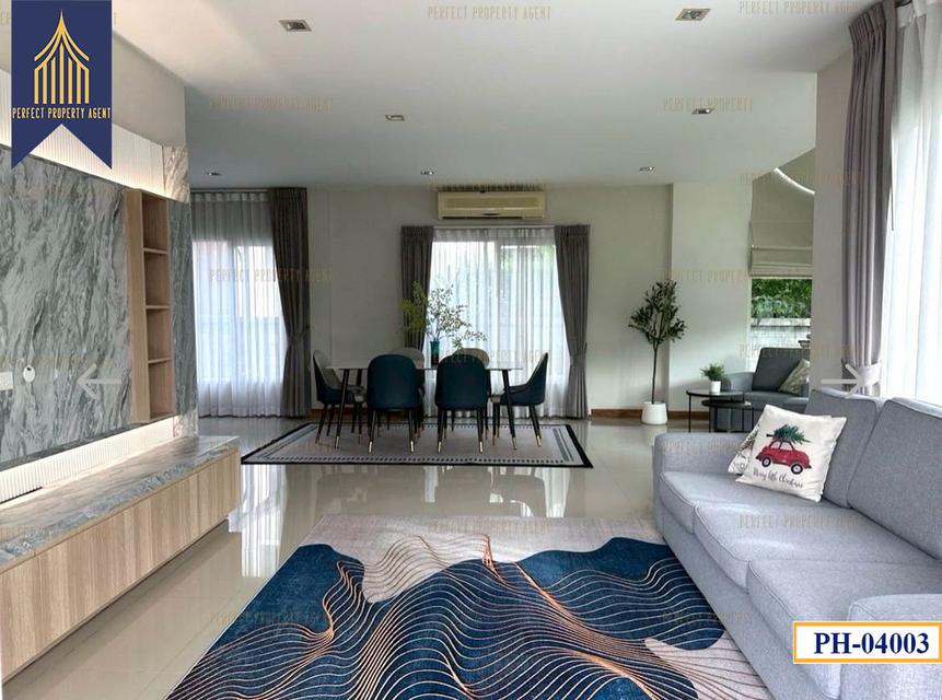 ขาย/เช่า บ้านเดี่ยว 2 ชั้น วรารมย์ พรีเมี่ยม วัชรพล-จตุโชติ 121 ตารางวา 4 ห้องนอน 4 ห้องน้ำ