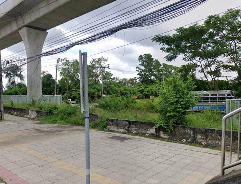 ขายที่ดินพร้อมแบบสร้างคอนโด 12-3-48 ไร่ ติดถนนรามคำแหง ห่างรถไฟฟ้าสถานี แยกร่มเกล้า 150 เมตร แขวงแสนแสบ เขตมีนบุรี กรุงเทพๆ 1