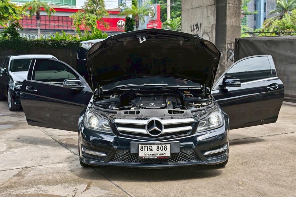 Mercedes-Benz C180 CGI Coupe AMG W204 AT ปี 2013 รถมือสอง ขายถูก 10