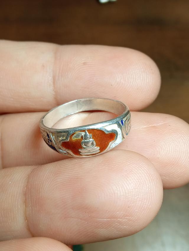 แหวนโสธร เนื้อเงินลงยา