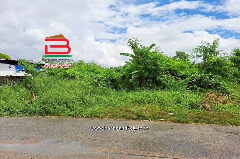 ที่ดินเปล่า ซอยวัชรพล 3 เนื้อที่ 499.3 ตร.ว ถนนวัชรพล แขวงคลองถนน เขตสายไหม 3