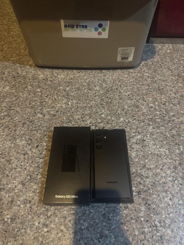 ขายๆๆๆถูกSamsungS23UltraสีPhontom Black 256กิ๊กมีกล่องอีมี่ตรงสภาพไร้รอยตกการใช้งานดีเยี่ยมทุกๆฟังชั่นเครื่องนอกเครื่องรีสโตได้ตลอดไม่มีติดแอคเค้าใดๆค รูปที่ 2
