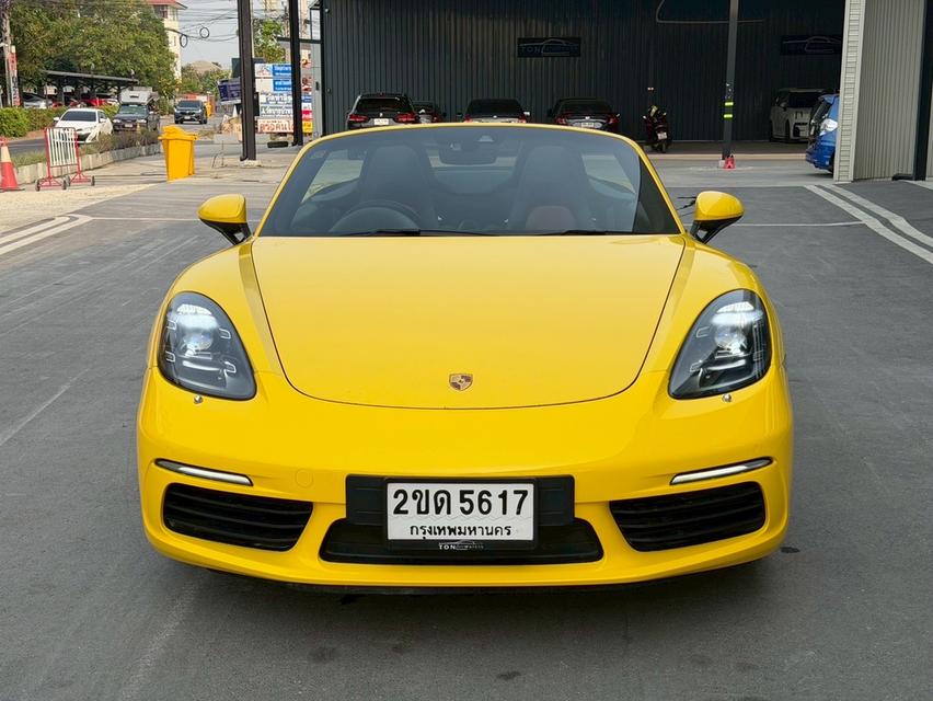 รหัสรถ KPV5617 2020 PORSCHE 718 BOXSTER 2.0 Turbo สึเหลือง รูปที่ 3