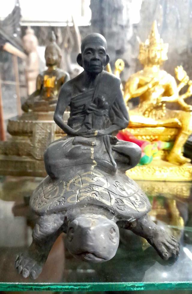 พระบูชาหลวงปู่หลิว วัดไร่แตงทอง พญาเต่าเรือน หน้าตัก3นิ้ว รุ่นฉลองอายุครบ90ปี