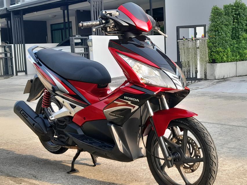 Honda Air Blade i หัวฉีด ปี2009 สีMoonlight Red-Black 7