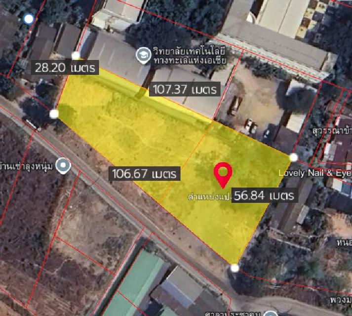 ขายที่ดินบึง หนองแขวะ 2 ไร่ ถมแล้วติดวิทยาลังเทคโนโลยีทางทะเล ใกล้ท่าเรือแหลมฉบัง-10กม. อ.ศรีราชา ชลบุรี 4