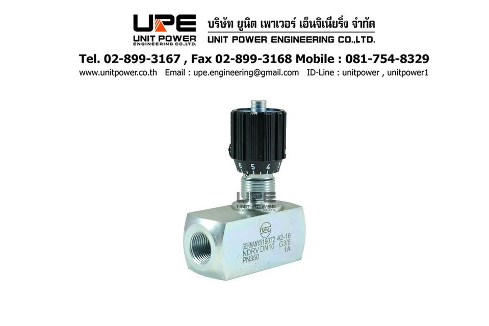 Flow control valve MHA  , Speed control valve MHA