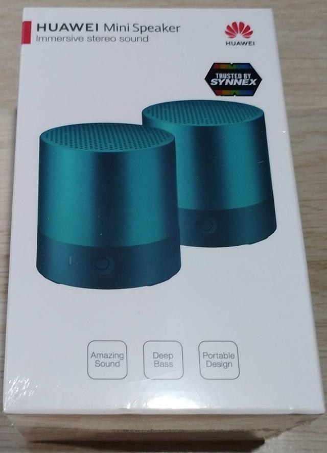 ขายลำโพงบลูทูธไร้สายแบบพกพายี่ห้อ Huawei รุ่น CM510 (Huawei Mini Speaker) สีเขียว สินค้าใหม่ ของแท้ เครื่องศูนย์ไทย 5