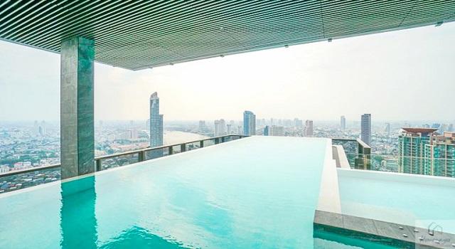 BTS สะพานสิน 1กม.ให้เช่า คอนโด Rhythm Charoenkrung Pavilion ชั้นที่23 รร.นานาชาติโชรส์เบอรี่ 500 ม.ตาก เครื่องใช้ไฟฟ้าคร 3