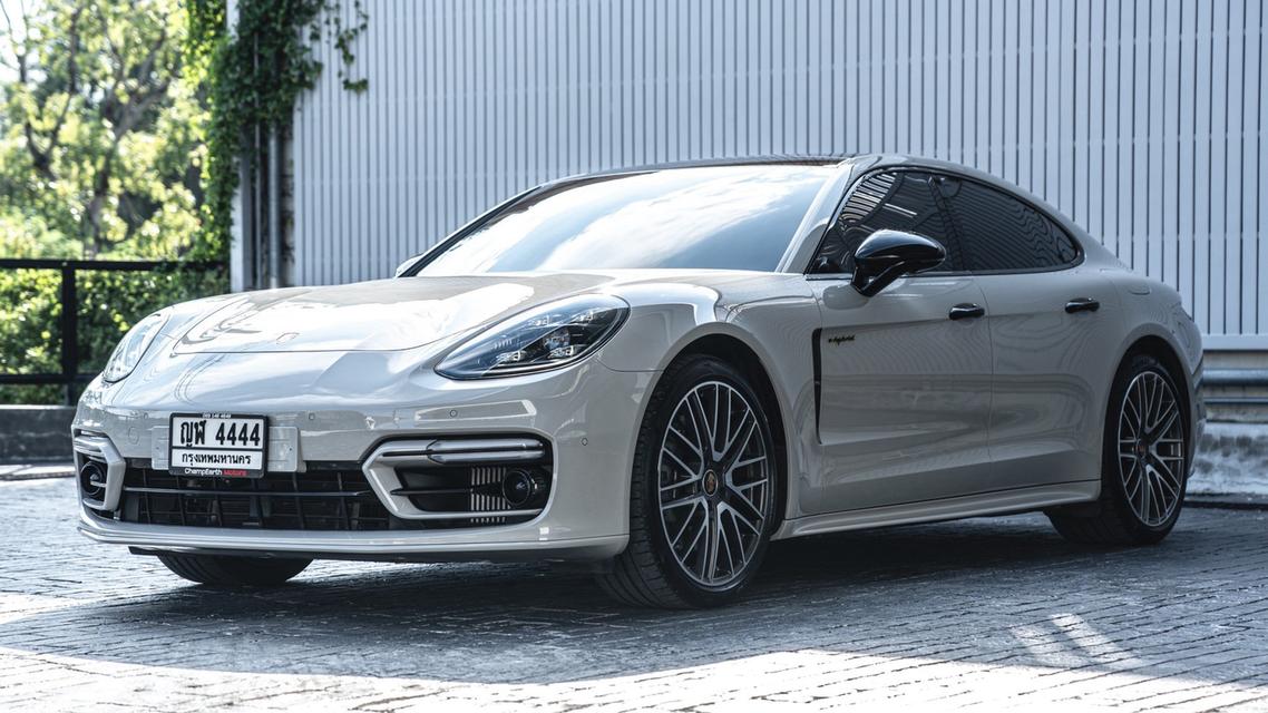 Porsche Panamera 4 E-Hybrid 2022 สีเทา รถออก A.G. Car สภาพสวยจัด Full Option