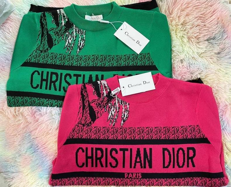 เสื้อไหมพรม Dior 