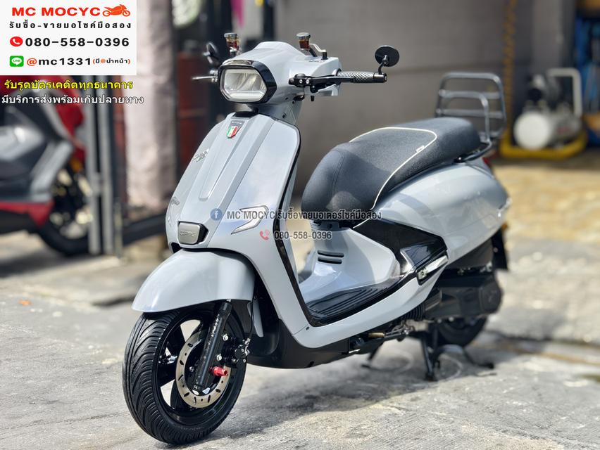 Tuscany 150 2025 รุ่นTop Keyless เลขไมล์ 7000กิโล เล่มชุดโอนครบ No1044