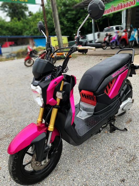 Honda Zoomer X ปี 58 เอกสารครบพร้อมโอน เครื่องเดิมไม่หอนไม่ควัน สภาพนางฟ้า