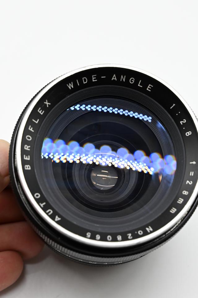 (RARE) Auto beroflex 28mm f2.8 wide angle  เลนส์ เม้าส์ exakta 18