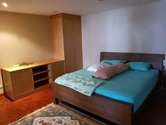 ให้เช่า คอนโด 15 สูท คอนโด (15 Suites Condo) ห้อง 5CD  ชั้น 5 ขนาด 87 ตร.ม  1 ห้องนอน 2 ห้องน้ำ 1