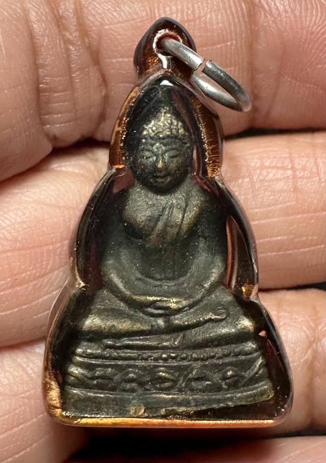 พระกริ่ง  วัดไผ่ล้อม อ.บ้านค่าย จ.ระยอง ล.ป.ทิม วัดระหารไร่เสก พร้อมเลี่ยมโบราณพร้อมเลี่ยมโบราณเดิม