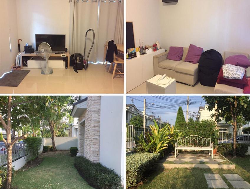 ปรับราคาลดพิเศษ!! ทาวน์โฮม 2 ชั้น โครงการ Villaggio Bangna ใกล้ ABAC บางนา เนื้อที่ 31.8 ตร.วา 2 ห้องนอน 3 ห้องน้ำ หลังมุม 3