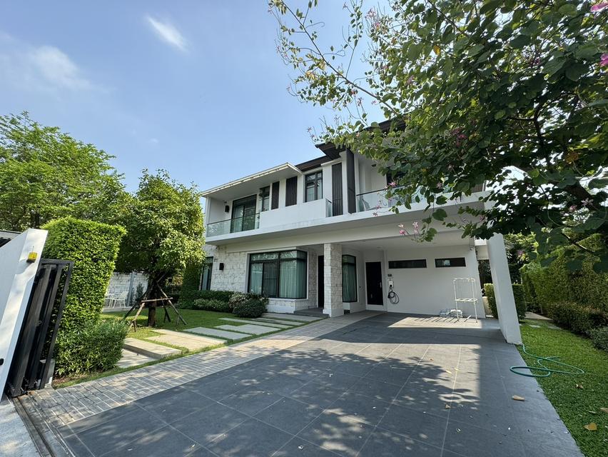 ขายบ้านเดี่ยว 2 ชั้น นันทวัน ปิ่นเกล้า-ราชพฤกษ์ พร้อมเข้าอยู่ ทำเลติดถนนใหญ่ 2