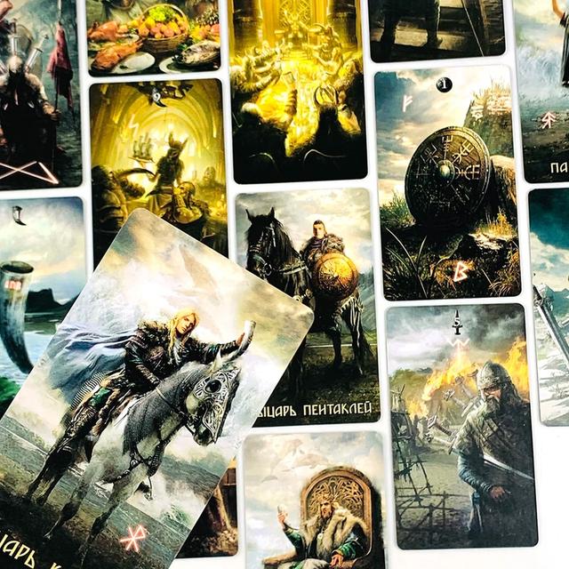 ðĨNew Russian Version Tarot Cards | Family Gathering & Mysterious Divination Board Game â Perfect Halloween & Christmas Gift 7