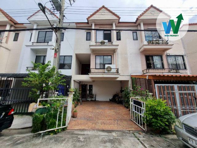 Baan Fha Nuntawan Hathairat บ้านฟ้านันทวัน หทัยราษฎร์ ขายด่วน 2 ชั้นครึ่ง จอดรถได้ 2 คัน  1