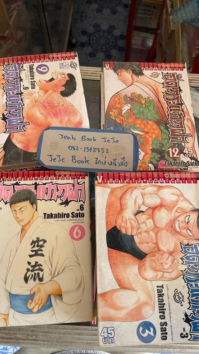 หนังสือการ์ตูน อัดกระแทกฝา 1-14 จัดจบเท่านี้ค่ะ 2