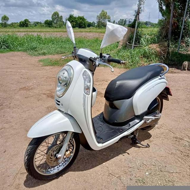 ขายรถมอเตอร์ไซค์ Honda scoopy สีขาว 3