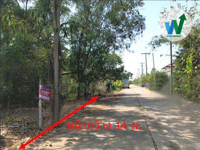 ขายที่ดินเปล่า 63 ตร.ว. น้ำไฟเข้าถึงแล้ว กว้าง 14 ม. ลึก 18 ม. รูปสี่เหลี่ยมผืนผ้า ใกล้โรงเรียนชุมชนบึงบาหนองเสือ 1