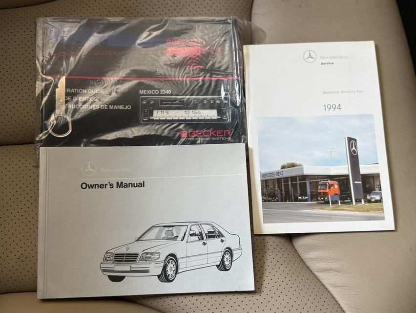 BENZ S-CLASS, S280�โฉม W140 ปี92-01 ปี1995รุ่นกาบร่องแล้ว เครื่องยนต์เบนซิน 2.8 เกียร์ออโต้ไมล์ 241,614 Km.#ราคาโปรโมชั่นราคา 128,000.- (ขายเงินสด รูปที่ 12