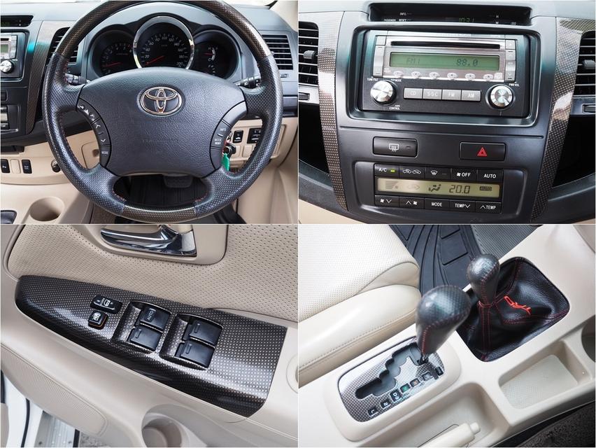 TOYOTA FORTUNER 3.0 V 4WD SMART ปี 2008 เกียร์AUTO 4X4 สภาพนางฟ้า 18