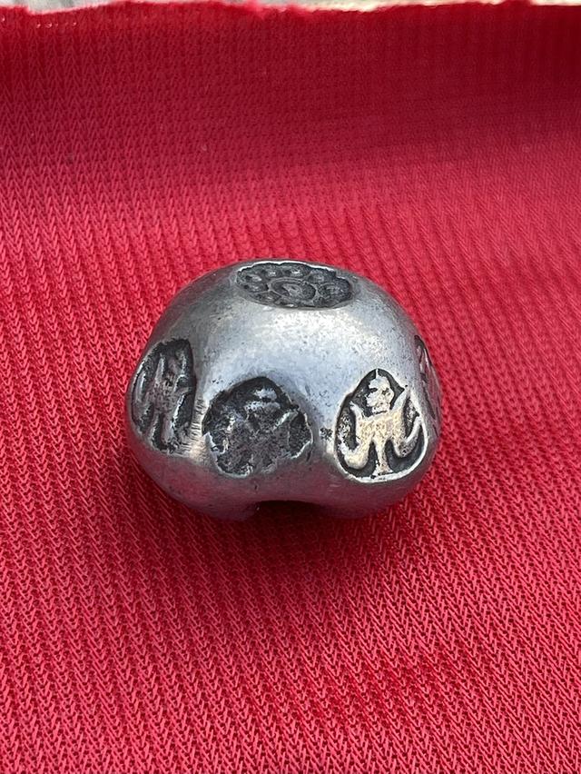 พดด้วงโบราณ พดด้วง9ตรา เงินพดด้วง หนัก22กรัม