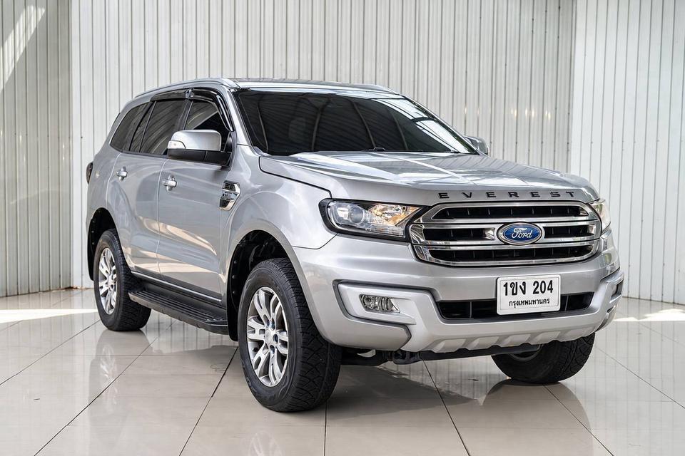 FORD EVEREST, 2.2 TITANIUM ปี 2018 สีเทา โฉม ปี15-22