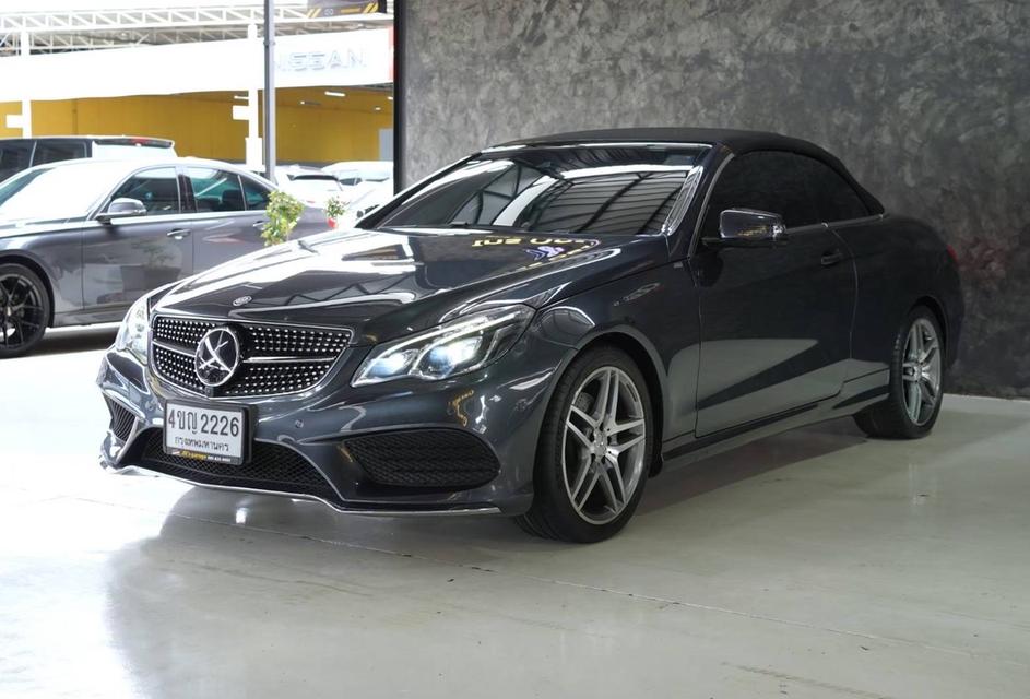 รหัสรถ JRS2226 Mercedes Benz E200 Cabriolet (เปิดประทุน) ปี2014 AMG