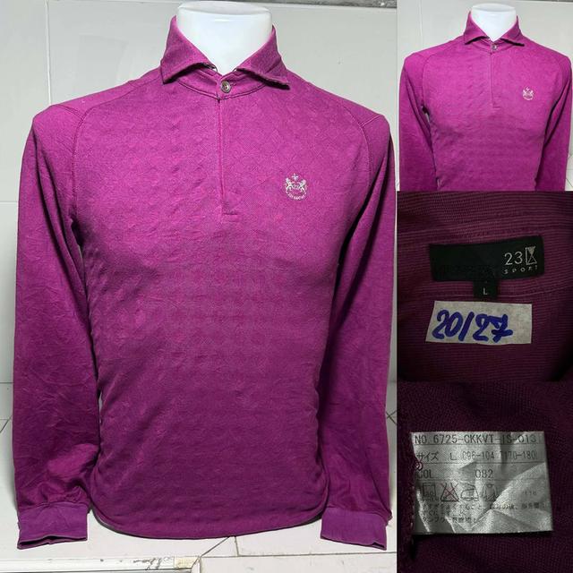 เสื้อคอปกแขนยาวเสื้อมือสอง รูปที่ 10