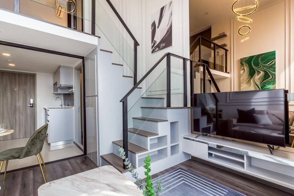 ให้เช่าคอนโด Knightsbridge Space Ratchayothin ไนท์บริดจ์ สเปซ รัชโยธิน 38 ตรม. 1 นอน 1 น้ำ  ชั้น 32 วิวเมือง พร้อมเฟอร์แ 5
