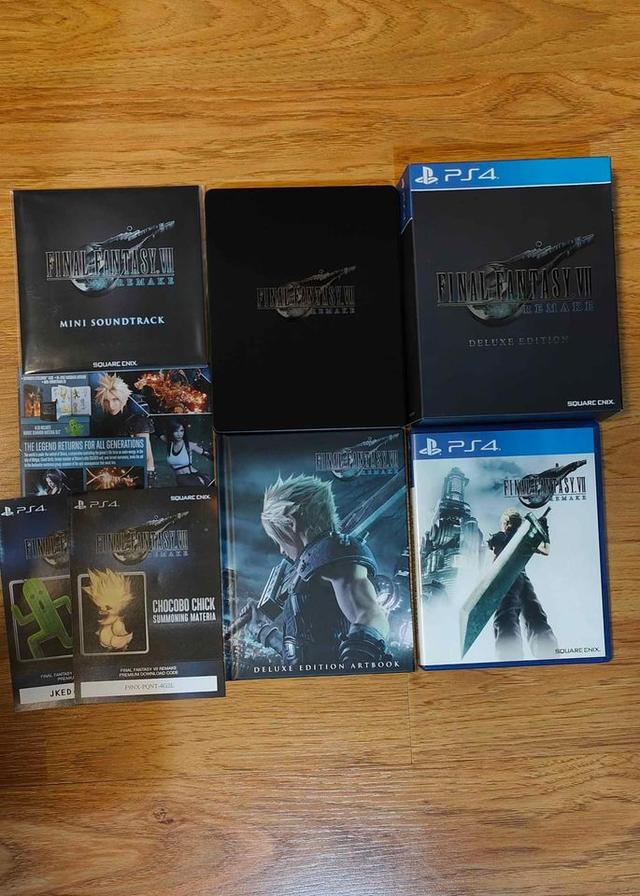 Final Fantasy VII remake Deluxe edition 1