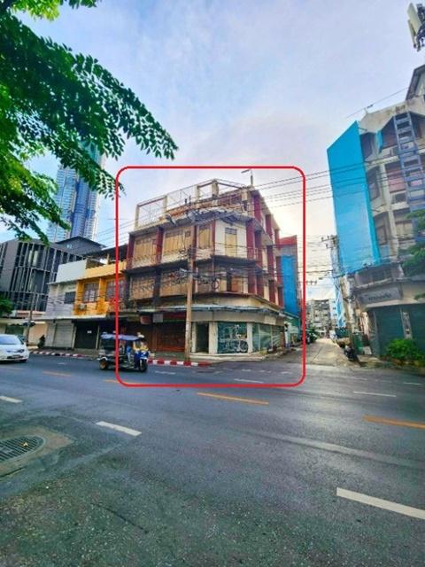 BTSสะพานตากสิน 375ม. โรบินสัน บางรัก ให้เช่าอาคารพาณิชย์ 4 ชั้น 4คูหา Hostel ศูนย์การค้า 68ตรว. 1,310ตรม. ลดเหลือ ทำเลดี 1