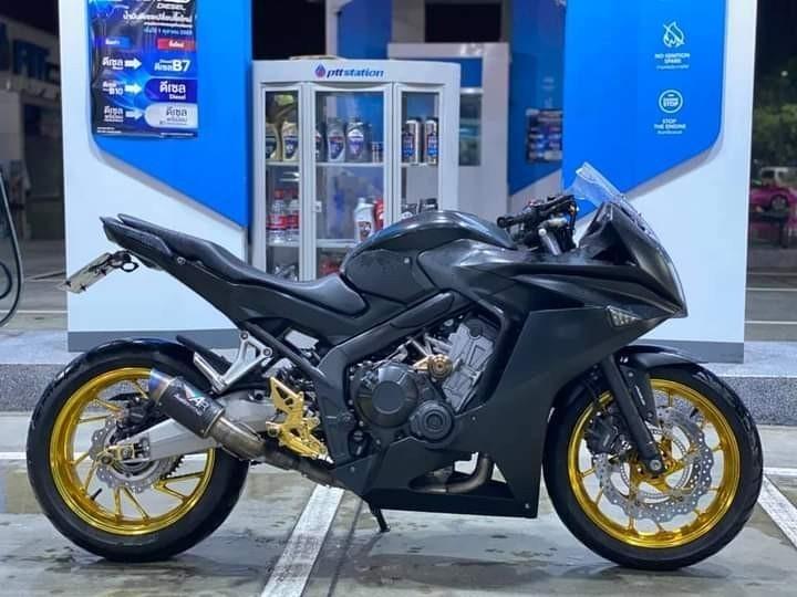 CBR650 สีดำเท่ๆ 4