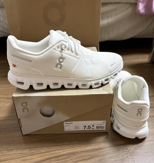 รองเท้า OnCloud 6 สีขาว ของใหม่ รูปที่ 7